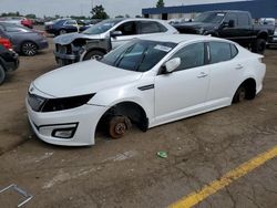 KIA Optima lx salvage cars for sale: 2015 KIA Optima LX