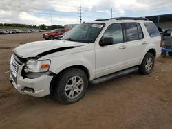 Ford salvage cars for sale: 2010 Ford Explorer XLT