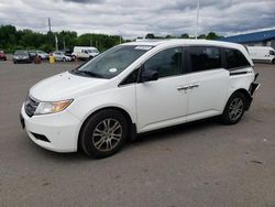 Salvage cars for sale at East Granby, CT auction: 2012 Honda Odyssey EXL