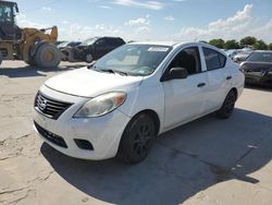 Salvage cars for sale at Grand Prairie, TX auction: 2014 Nissan Versa S