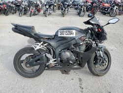 Salvage motorcycles for sale at Des Moines, IA auction: 2007 Honda CBR600 RR