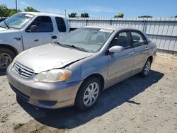 Buy Salvage Cars For Sale now at auction: 2003 Toyota Corolla CE