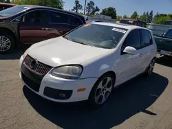 Salvage cars for sale at Woodburn, OR auction: 2009 Volkswagen GTI
