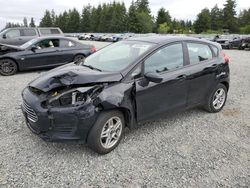 Salvage cars for sale at Graham, WA auction: 2019 Ford Fiesta SE