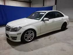 Salvage cars for sale from Copart Hurricane, WV: 2012 Mercedes-Benz C 300 4matic