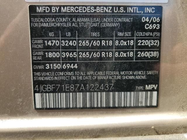 2007 Mercedes-Benz GL 450 4matic