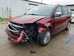 Vehiculos salvage en venta de Copart Pekin, IL: 2014 Chrysler Town & Country Touring L