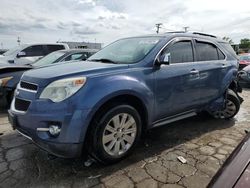 Salvage cars for sale at Chicago Heights, IL auction: 2011 Chevrolet Equinox LTZ