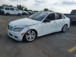 Mercedes-Benz salvage cars for sale: 2011 Mercedes-Benz C 300 4matic