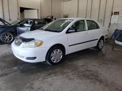 Salvage cars for sale at Madisonville, TN auction: 2005 Toyota Corolla CE