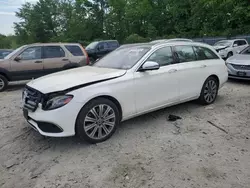 Salvage cars for sale at Candia, NH auction: 2019 Mercedes-Benz E 450 4matic