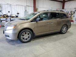 Salvage cars for sale from Copart Billings, MT: 2011 Honda Odyssey EXL