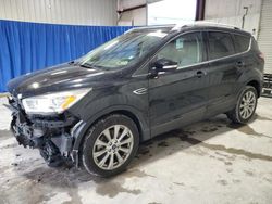 Salvage cars for sale at Hurricane, WV auction: 2018 Ford Escape Titanium