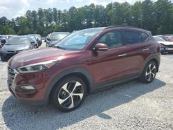 Salvage cars for sale from Copart Fairburn, GA: 2016 Hyundai Tucson Limited