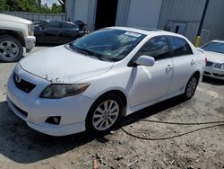 Vehiculos salvage en venta de Copart Savannah, GA: 2010 Toyota Corolla Base