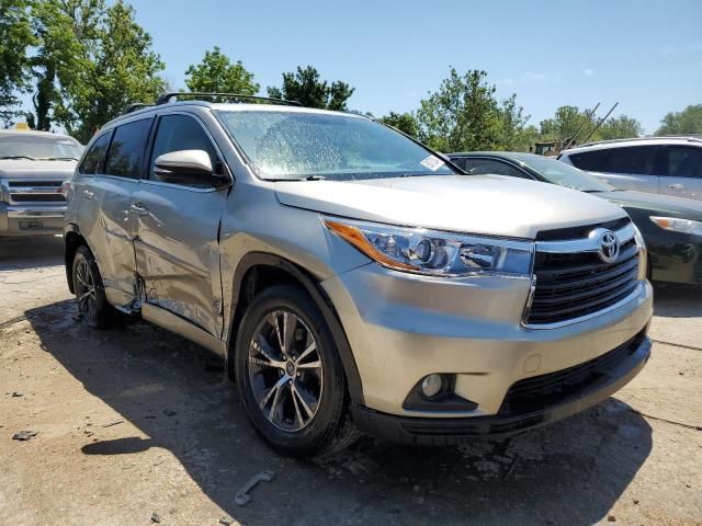 2016 Toyota Highlander XLE