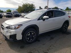 Salvage cars for sale at Woodburn, OR auction: 2019 Subaru Crosstrek Premium