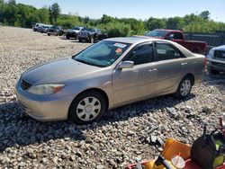 Salvage cars for sale at Candia, NH auction: 2004 Toyota Camry LE