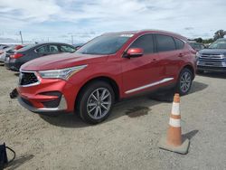 Salvage cars for sale at Vallejo, CA auction: 2019 Acura RDX Technology
