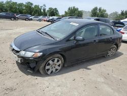 Honda salvage cars for sale: 2010 Honda Civic LX