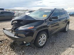 Jeep salvage cars for sale: 2017 Jeep Cherokee Latitude