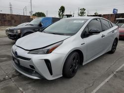 Toyota Prius Night Shade salvage cars for sale: 2022 Toyota Prius Night Shade