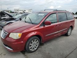 Salvage cars for sale at Grand Prairie, TX auction: 2014 Chrysler Town & Country Touring