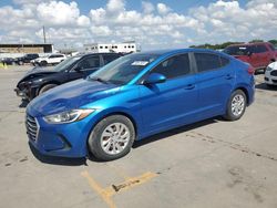 Salvage cars for sale at Grand Prairie, TX auction: 2018 Hyundai Elantra SE