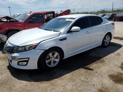 Salvage cars for sale at Tucson, AZ auction: 2015 KIA Optima LX