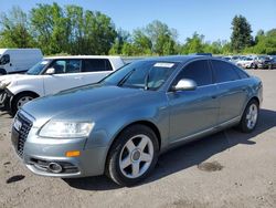 Salvage cars for sale at Portland, OR auction: 2011 Audi A6 Premium Plus