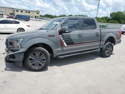 Ford f150 Supercrew salvage cars for sale: 2018 Ford F150 Supercrew