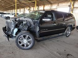 Salvage cars for sale at Phoenix, AZ auction: 2010 Cadillac Escalade ESV Premium