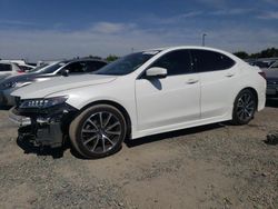 Salvage cars for sale from Copart Sacramento, CA: 2015 Acura TLX Advance