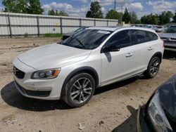 Salvage cars for sale at Lansing, MI auction: 2015 Volvo V60 Cross Country Premier