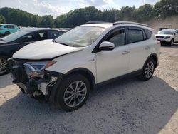 Salvage cars for sale from Copart North Billerica, MA: 2017 Toyota Rav4 HV Limited