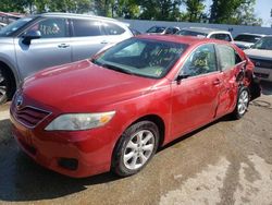 Toyota salvage cars for sale: 2011 Toyota Camry Base