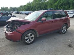 Salvage cars for sale from Copart Ellwood City, PA: 2014 Subaru Forester 2.5I Limited