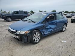 Honda salvage cars for sale: 2009 Honda Civic LX