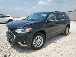 Salvage cars for sale at Temple, TX auction: 2021 Chevrolet Traverse LT