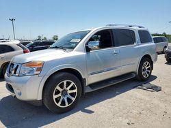 Salvage cars for sale at Indianapolis, IN auction: 2015 Nissan Armada SV