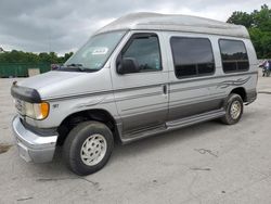 Salvage cars for sale from Copart Ellwood City, PA: 2002 Ford Econoline E150 Van