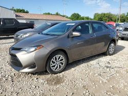 Toyota salvage cars for sale: 2018 Toyota Corolla L