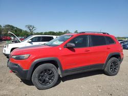 Jeep Cherokee salvage cars for sale: 2019 Jeep Cherokee Trailhawk