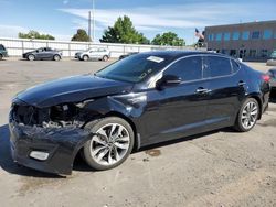 Salvage cars for sale at auction: 2015 KIA Optima SX