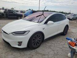 Salvage cars for sale from Copart Indianapolis, IN: 2017 Tesla Model X