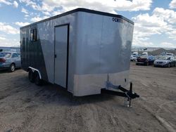 Salvage trucks for sale at Casper, WY auction: 2023 Crit Cargo