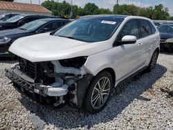 Ford Edge Titanium salvage cars for sale: 2019 Ford Edge Titanium