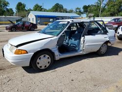 Salvage cars for sale at Wichita, KS auction: 1994 Ford Escort LX