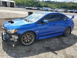 Salvage cars for sale at West Mifflin, PA auction: 2015 Subaru WRX STI Limited