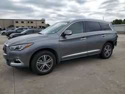Salvage cars for sale at auction: 2020 Infiniti QX60 Luxe